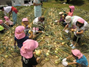 保育園児との交流会